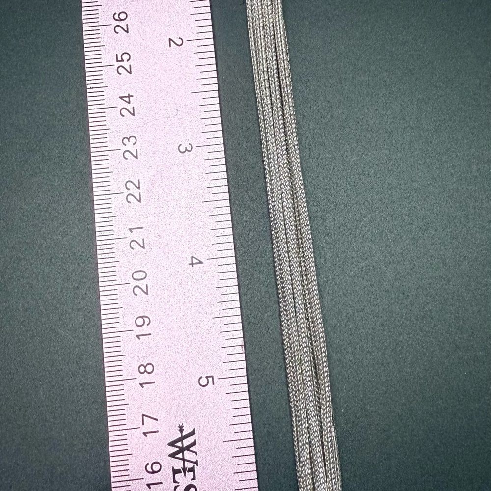 Chic Multi-Strand Silver Bracelet - image 2